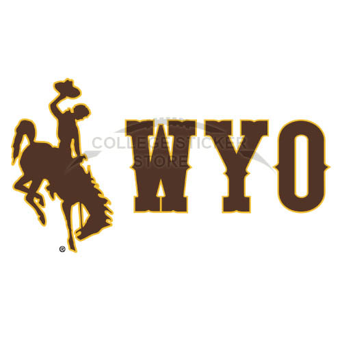Diy Wyoming Cowboys Iron-on Transfers (Wall Stickers)NO.7069
